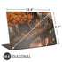 Halloween Pumpkin Witch with Fox by Ivy Dolamore Universal Laptop 16.6in (13.4 x 9.7in) Skin